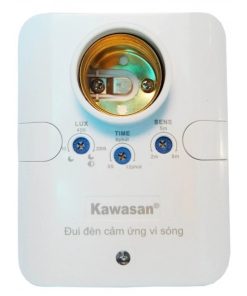 Đui đèn cảm biến vi sóng Kawasan RS686C