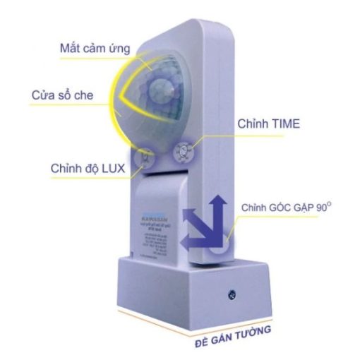 Công tắc cảm ứng hồng ngoại Kawasan SS786 - Dahasan - Hình ảnh 4