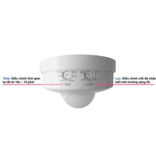 Công tắc cảm ứng hồng ngoại nổi trần - nổi tường SS282 (3PIR)