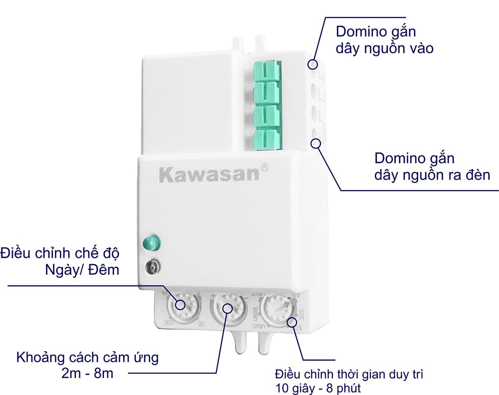 Công tắc cảm ứng vi sóng RS02D
