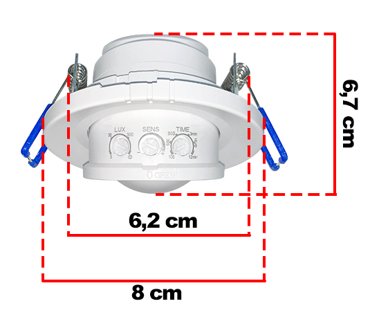 Công tắc cảm ứng vi sóng RS04B