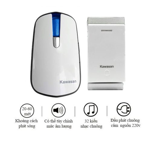Chuông cửa không dây Kawasan DB818