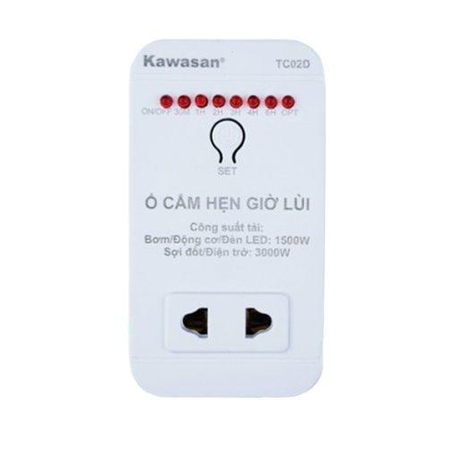 Ổ cắm hẹn giờ Kawasan TC02D-1500W