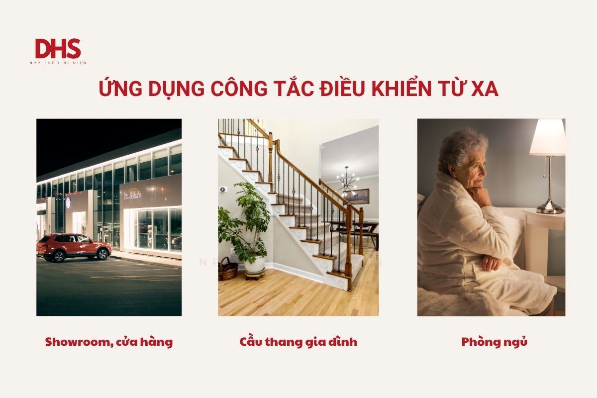 Hạt công tắc điều khiển từ xa RF02PNW