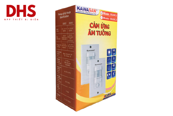 Công tắc cảm ứng âm tường KAWASAN SS20C2