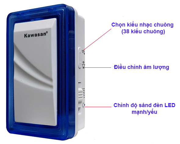 Chuông cửa không dây DB658