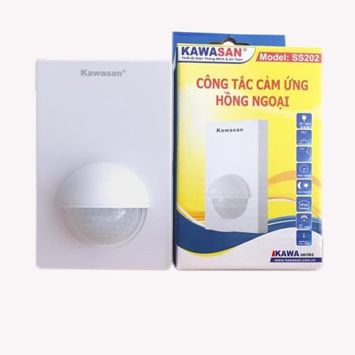 Công tắc cảm ứng hồng ngoại nổi trần - nổi tường SS202