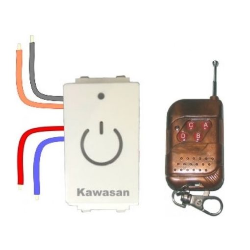 Hạt công tắc điều khiển từ xa Kawasan RF02PNW-RM01B âm tường