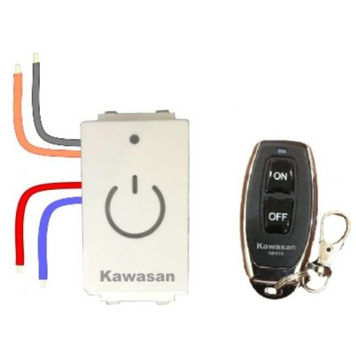 Hạt công tắc điều khiển từ xa Kawasan RF02PNW-RM2A âm tường