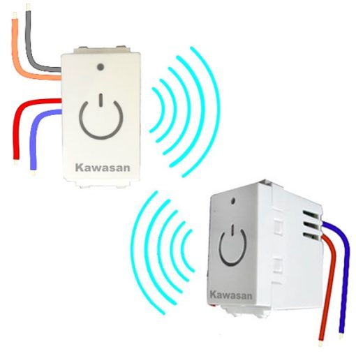 Hạt công tắc điều khiển từ xa Kawasan RM01-PNW âm tường