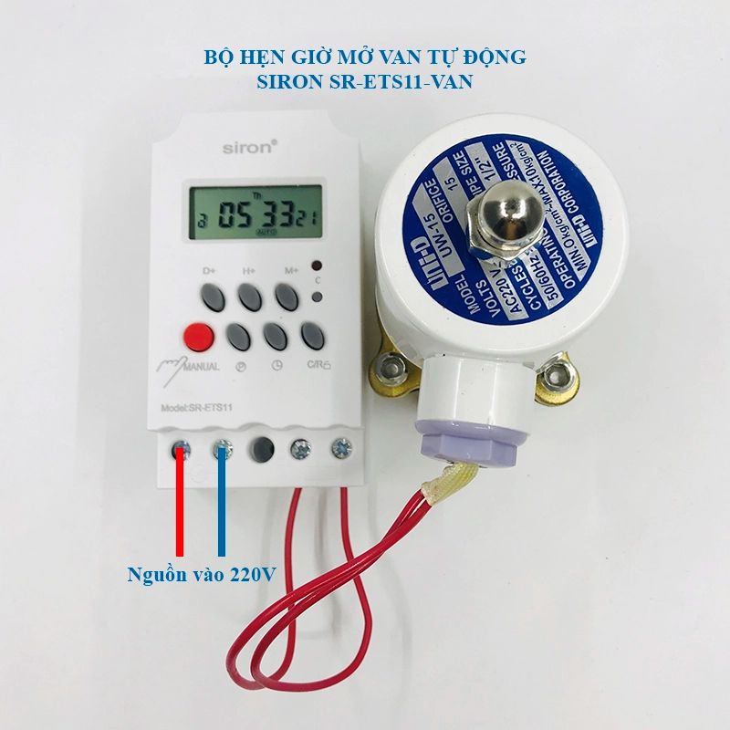 Công tắc hẹn giờ Siron SR-TS11 kỹ thuật số