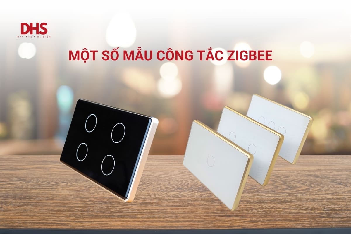 Mẫu công tắc Zigbee
