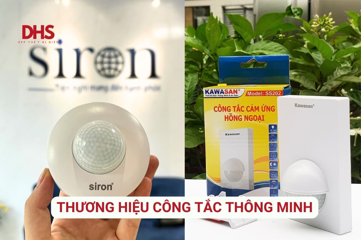 Các loại công tắc điện thông minh