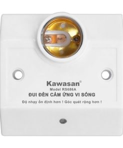 Đui đèn cảm biến vi sóng Kawasan RS686A
